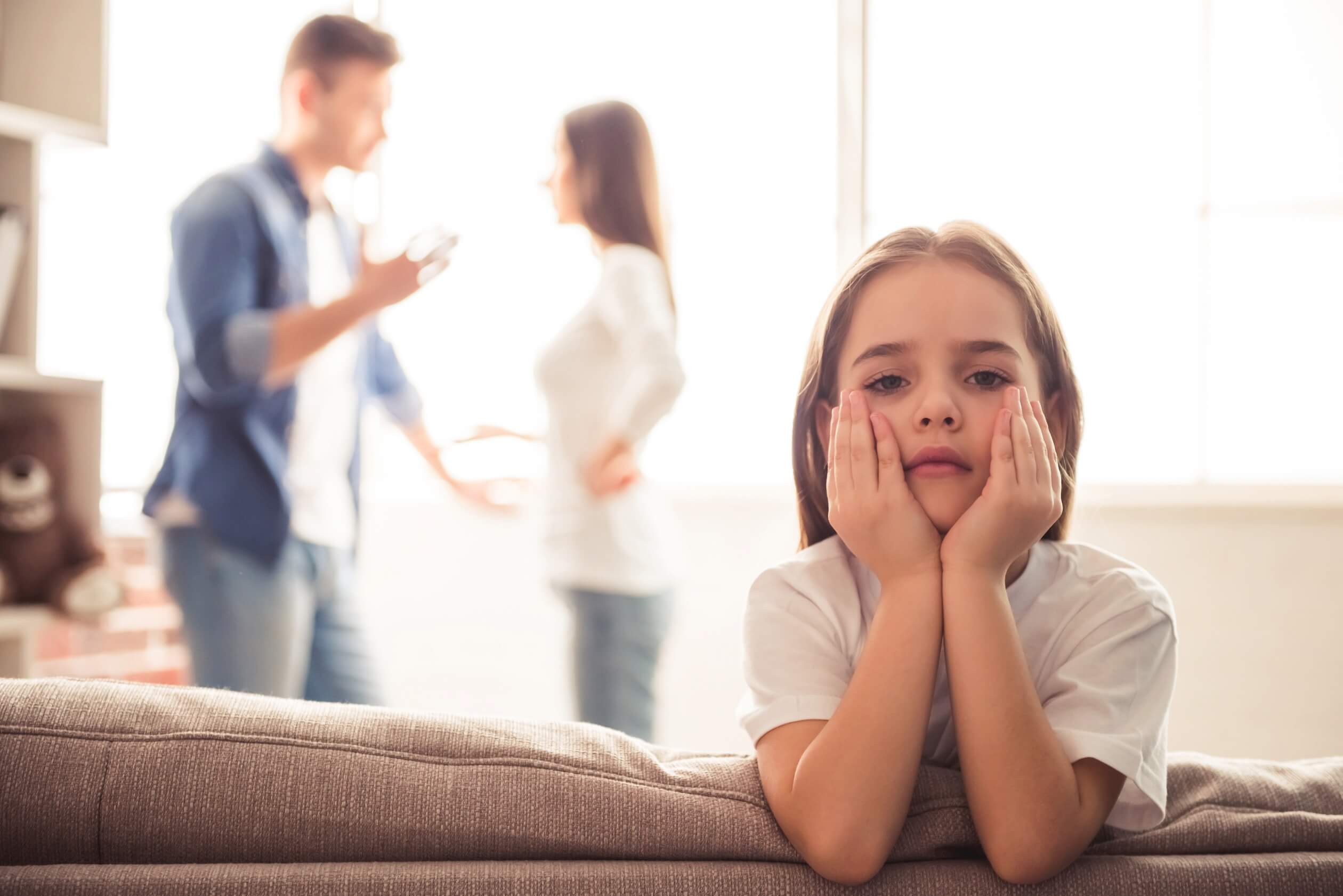 Kinder und Probleme bei der Scheidung