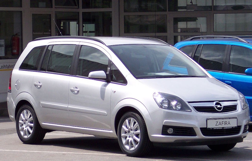 Vom Abgasskandal betroffen Opel Zafira 1.7 CDTI (125 PS / 92 kW)